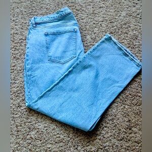 Abercrombie & Fitch Blue Straight Leg Jeans